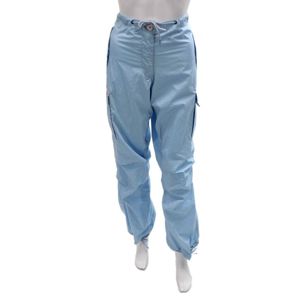 UFO Womens Blue Cargo Pants Button Closure Size M